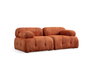 Atelier Del Sofa Petite 2 Sofá 2 Plazas Naranja